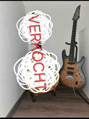 IBANEZ SA460MBW-SUB Sunset Blue Burst elektrische gitaar., Enlèvement, Comme neuf, Ibanez
