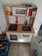 Ikea kinderkeuken, met bordjes, bestek, taartjes en groenten, Kinderen en Baby's, Speelgoed | Speelkeukens, Ophalen, Gebruikt