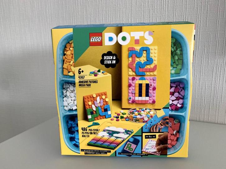 LEGO DOTS 41957 Zelfklevende patches megaset, Kinderen en Baby's, Speelgoed | Duplo en Lego, Nieuw, Lego, Complete set, Ophalen of Verzenden