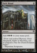 Dark Ritual - PVC - MTG - GD, Hobby en Vrije tijd, Verzamelkaartspellen | Magic the Gathering, Ophalen of Verzenden