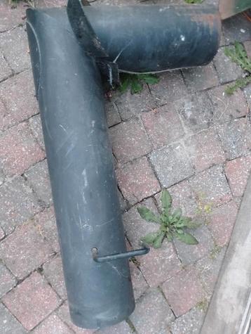 Kachelpijp bocht L 150 mm beschikbaar voor biedingen