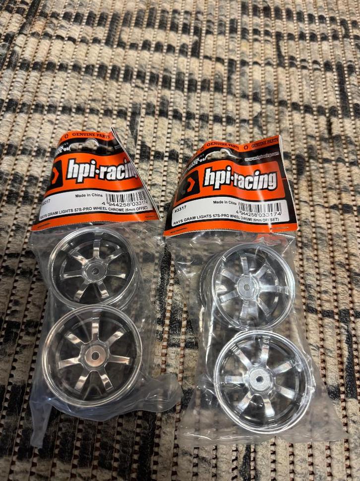 Hpi velgen 1/10 RAYS GRAM LIGHTS 57S, Hobby & Loisirs créatifs, Modélisme | Radiocommandé & Téléguidé | Voitures, Neuf, Pièce