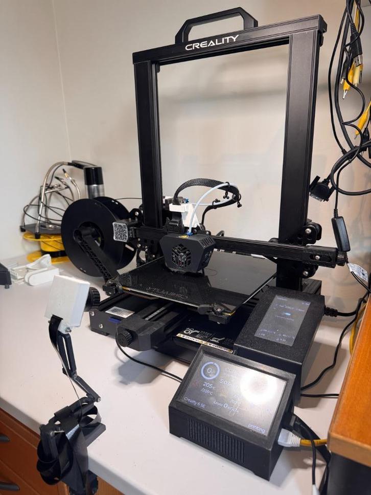 Creality CR6-SE 3D Printer + Octodash RPi Touchscreen, Computers en Software, 3D Printers, Zo goed als nieuw, Ingebouwde Wi-Fi