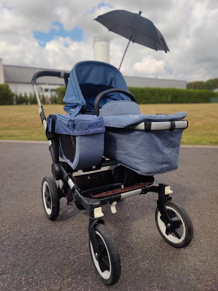 Bugaboo Donkey 2 Duo, Kinderen en Baby's, Kinderwagens en Combinaties, Gebruikt, Kinderwagen, Bugaboo, Ophalen