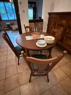 Tafel en 6 stoelen en 2 kasten, Huis en Inrichting, Tafels | Eettafels, Ophalen, Gebruikt