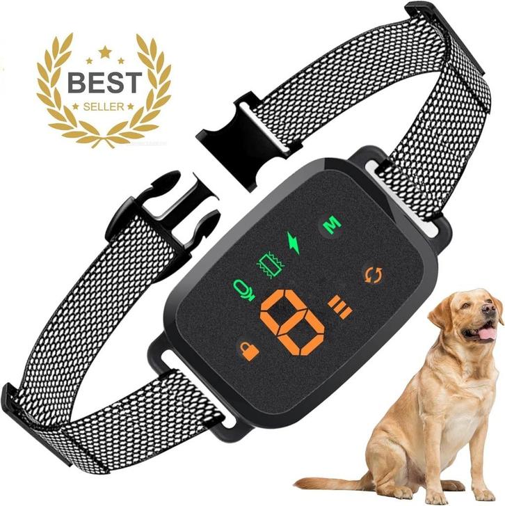 Hoogtechnologische antiblafhalsband voor honden, Dieren en Toebehoren, Honden-accessoires, Nieuw, Ophalen