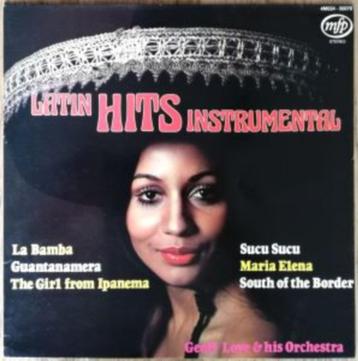 GEOFF LOVE & HIS ORCHESTRA – Latin Hits Instrumental – LP –  beschikbaar voor biedingen