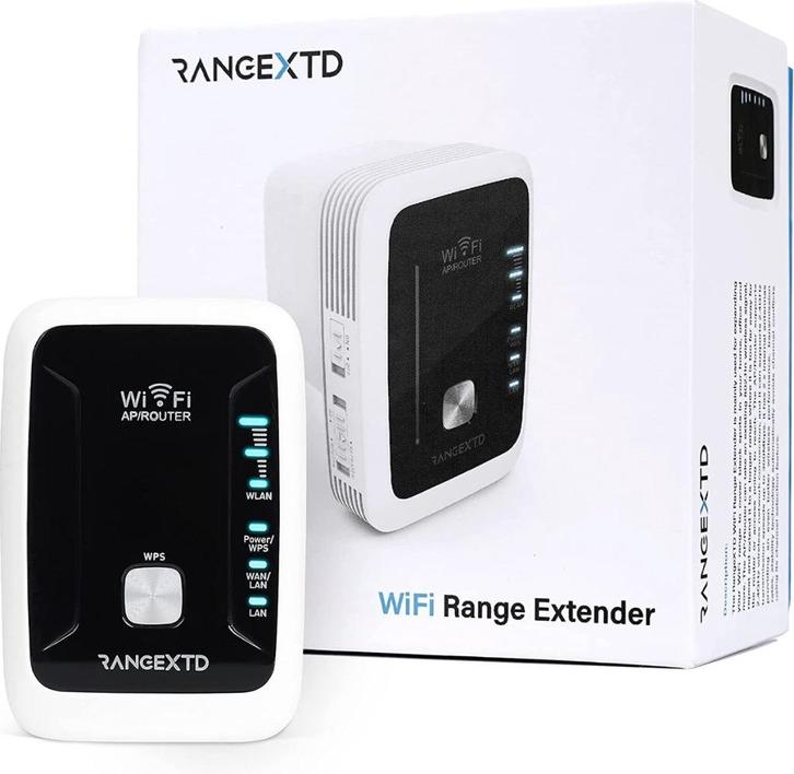 Répéteur WiFi Amplificateur WLAN RANGEXTD, Computers en Software, WiFi-versterkers, Nieuw, Ophalen of Verzenden