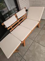 Loungebank Cremekleur, Tuin en Terras, Ligbedden, Ophalen, Zo goed als nieuw