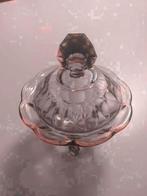 Vintage glazen bonbonniere, Antiek en Kunst, Ophalen of Verzenden