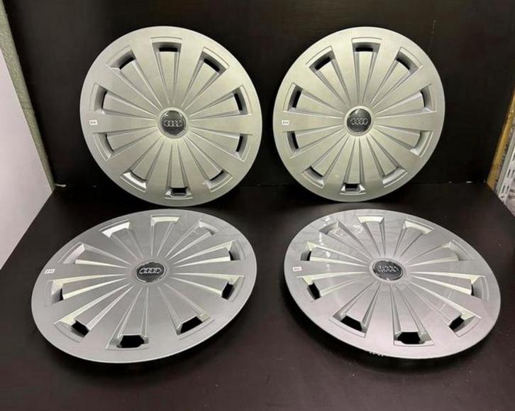 4 prachtige 16" Audi A3, A4 wieldoppen, Auto diversen, Wieldoppen, Nieuw, Ophalen of Verzenden