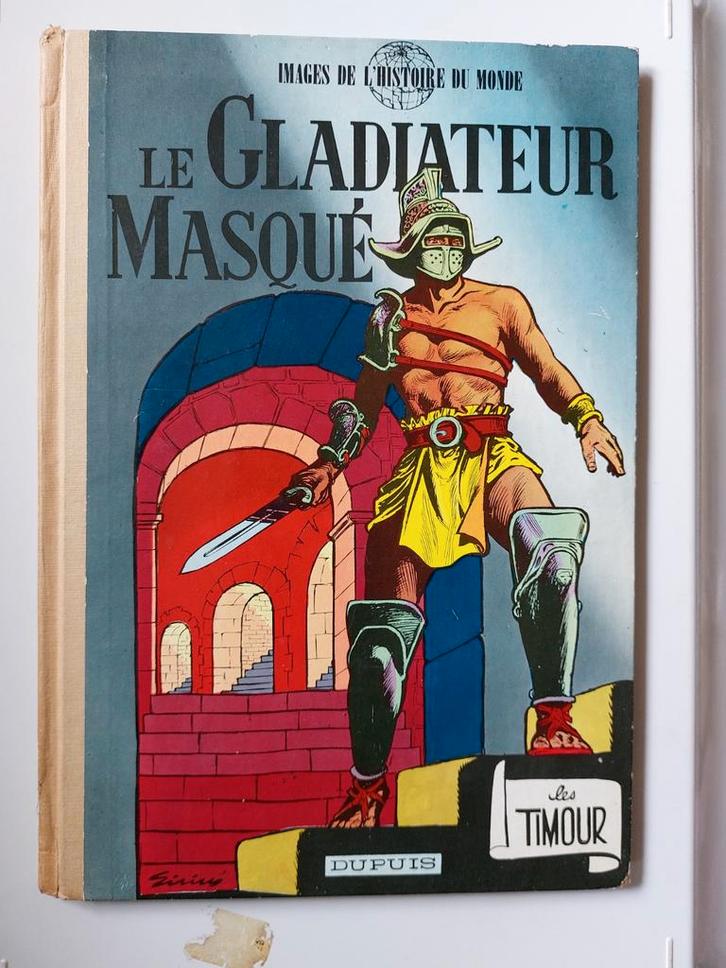 TIMOUR (les) 1959 EO le gladiateur masqué bon état, Boeken, Stripverhalen, Ophalen of Verzenden