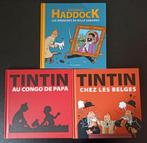 Tintin chez les Belges/ Au congo de papa.., Boeken, Ophalen of Verzenden, Zo goed als nieuw, Meerdere stripboeken, Hergé