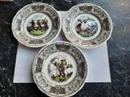 Oude sierbordjes GIEN DE FRANCE, Antiek en Kunst, Antiek | Keramiek en Aardewerk, Ophalen of Verzenden