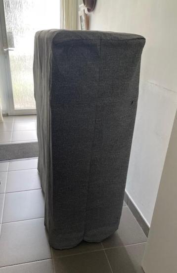 Eenpersoons plooibed in zeer goed staat, 90 cm, Enlèvement, 200 cm, Une personne