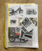 Unieke Map met documentatie Hercules brommers / bromfiets, Verzenden, Zo goed als nieuw