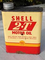 Zeldzaam olieblik SHELL 2T Motor Oil, Verzamelen, Blikken, Ophalen of Verzenden, Zo goed als nieuw