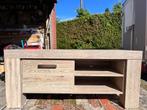 meuble TV, Ophalen, Gebruikt, 100 tot 150 cm, Teakhout