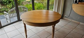 Ronde eettafel - uittrekbaar beschikbaar voor biedingen