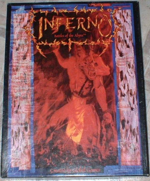 Inferno, Battles of the Abyss (NL rulebook), Hobby en Vrije tijd, Gezelschapsspellen | Bordspellen, Zo goed als nieuw, Ophalen of Verzenden
