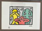 Keith Haring 'Horen-Zien-Zwijgen', Antiek en Kunst, Ophalen of Verzenden