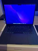 Macbook Air M2 - 15 inch 8GB/256GB Midnight Black, Computers en Software, Gebruikt, 256 GB, 15 inch, 8 GB