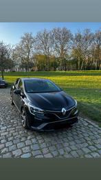 Clio 5, RS line volledig zwart, carplay, Auto's, Voorwielaandrijving, USB, Zwart, Leder en Stof
