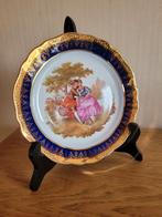 Limoges France handgeschilderd bord – Fragonard‑stijl, perfe, Enlèvement ou Envoi