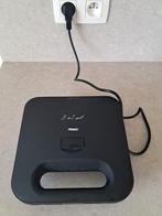 croque toestel machine wafel grill combo, Ophalen of Verzenden, Uitneembare platen, Gebruikt