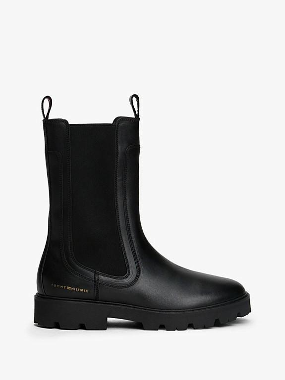 Tommy Hilfiger schoenen maat 42, Kleding | Dames, Schoenen, Nieuw, Hoge laarzen, Zwart, Ophalen