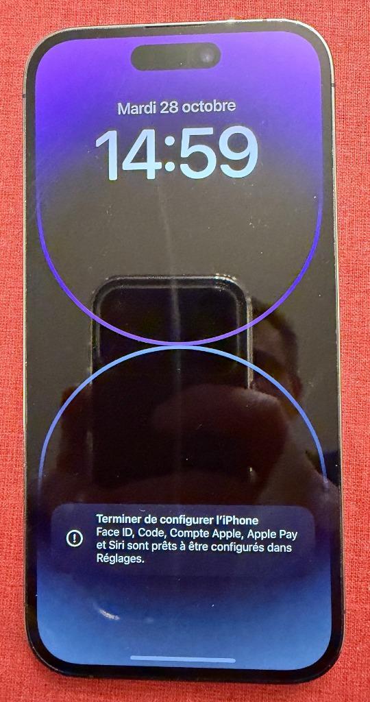 iphone 14 Pro Violet intense 128 Go, Telecommunicatie, Mobiele telefoons | Apple iPhone, Zo goed als nieuw, 128 GB, Zonder abonnement