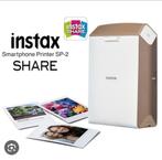 FujiFilm InStax Share Smartphone Printer SP-2 Gold - nieuw!, TV, Hi-fi & Vidéo, Photo | Papier photo, Enlèvement ou Envoi, Neuf