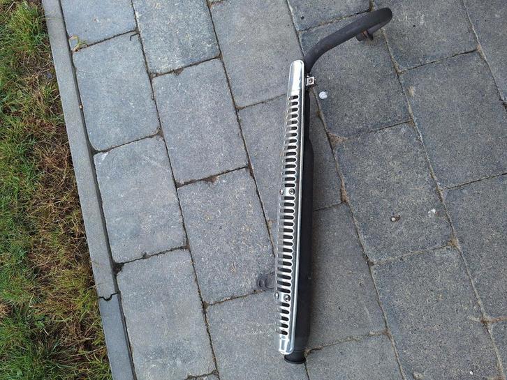 Dax uitlaat, Fietsen en Brommers, Brommeronderdelen | Algemeen, Gebruikt, Uitlaat, Ophalen