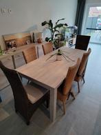 Eettafel (zonder stoelen), Huis en Inrichting, Tafels | Eettafels, Gebruikt, Ophalen