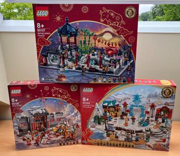 Lego sets 80106, 80107 en 80109 beschikbaar voor biedingen