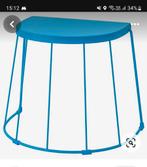 4x Ikea tuinstoel blauw, Comme neuf, Empilable, Enlèvement ou Envoi
