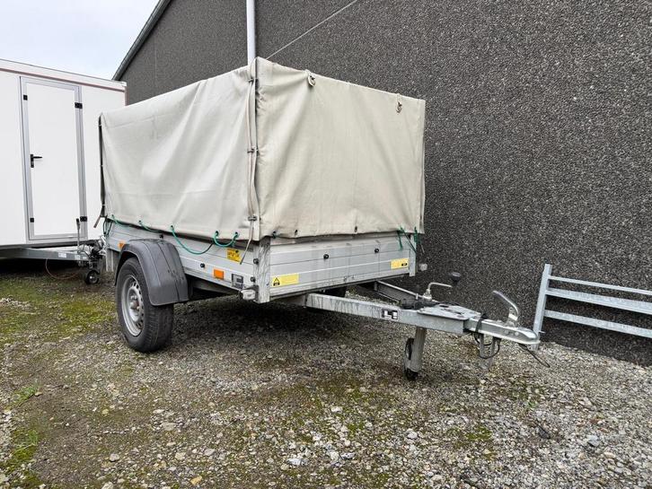 Saris ongeremde enkelaser met huif, Autos : Divers, Remorques, Comme neuf, Enlèvement