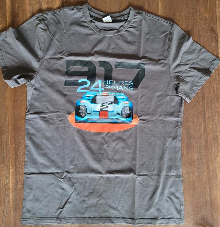 T-shirt Porsche 917 Le Mans maat L, Kleding | Heren, T-shirts, Nieuw, Maat 52/54 (L), Ophalen of Verzenden