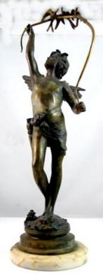 statue en bronze De Wever Auguste, Bronze, Enlèvement ou Envoi