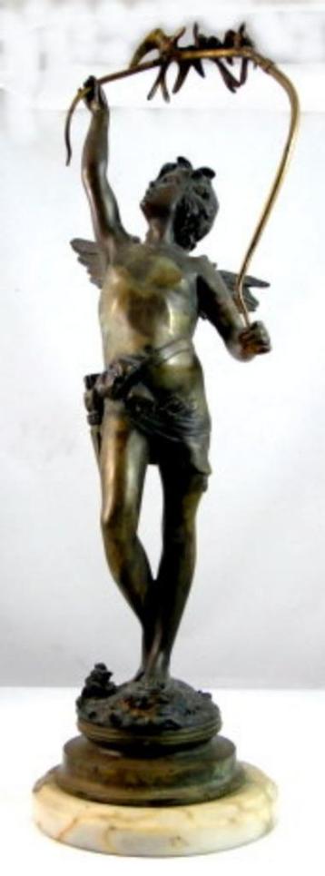 statue en bronze De Wever Auguste
