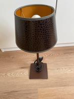 Tafellamp te koop, Ophalen, Gebruikt, Bruin, 25 tot 50 cm