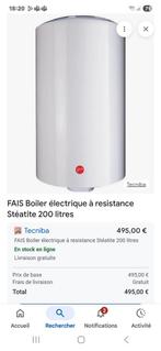 boiler électrique a résistance Stéatite FAIS, Doe-het-zelf en Bouw, Chauffageketels en Boilers, Ophalen, Zo goed als nieuw, Boiler
