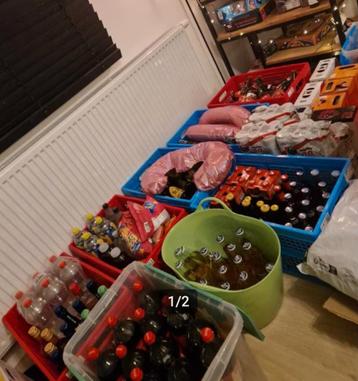 verschillende dranken te koop na een feestje beschikbaar voor biedingen