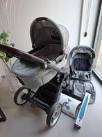 Draagmand + wandelwagen Mutsy, Zo goed als nieuw, Ophalen, Kinderwagen, Verstelbare duwstang