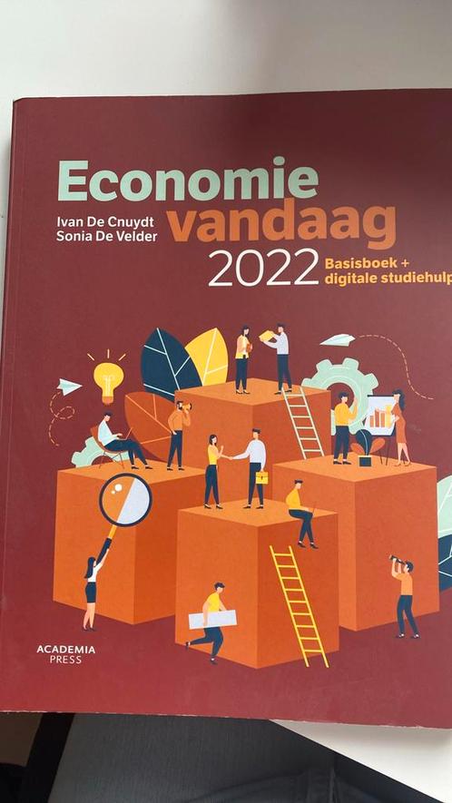 Ivan De Cnuydt - Economie vandaag 2022, Boeken, Economie, Management en Marketing, Zo goed als nieuw, Ophalen of Verzenden