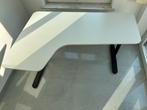 Bureau d'angle blanc ikea, 160x110cm en très bon état, Enlèvement, Utilisé, Bureau