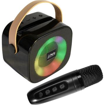 Kleine karaoke set met Bluetooth, USB, microSD en microfoon beschikbaar voor biedingen