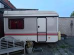 Te koop: Rapido vouwwagen / caravan 1995 – Max 750 kg, Schokbreker, 60 kg, Treinzit, 2 aparte bedden