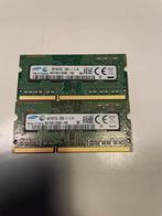 2 x SO-DIMM DDR3 PC-12800 4GB, Computers en Software, RAM geheugen, Ophalen of Verzenden, Refurbished, DDR3