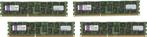 32GB KIT 4x 8GB 2Rx4 PC3-12800R DDR3-1600 ECC Kingston, Computers en Software, RAM geheugen